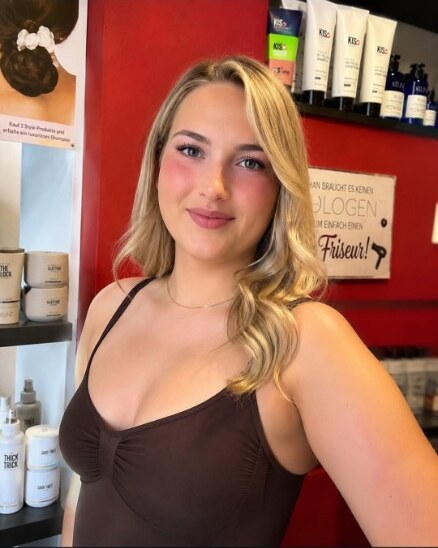 Jeanette Grelz, Friseurin bei G-Style